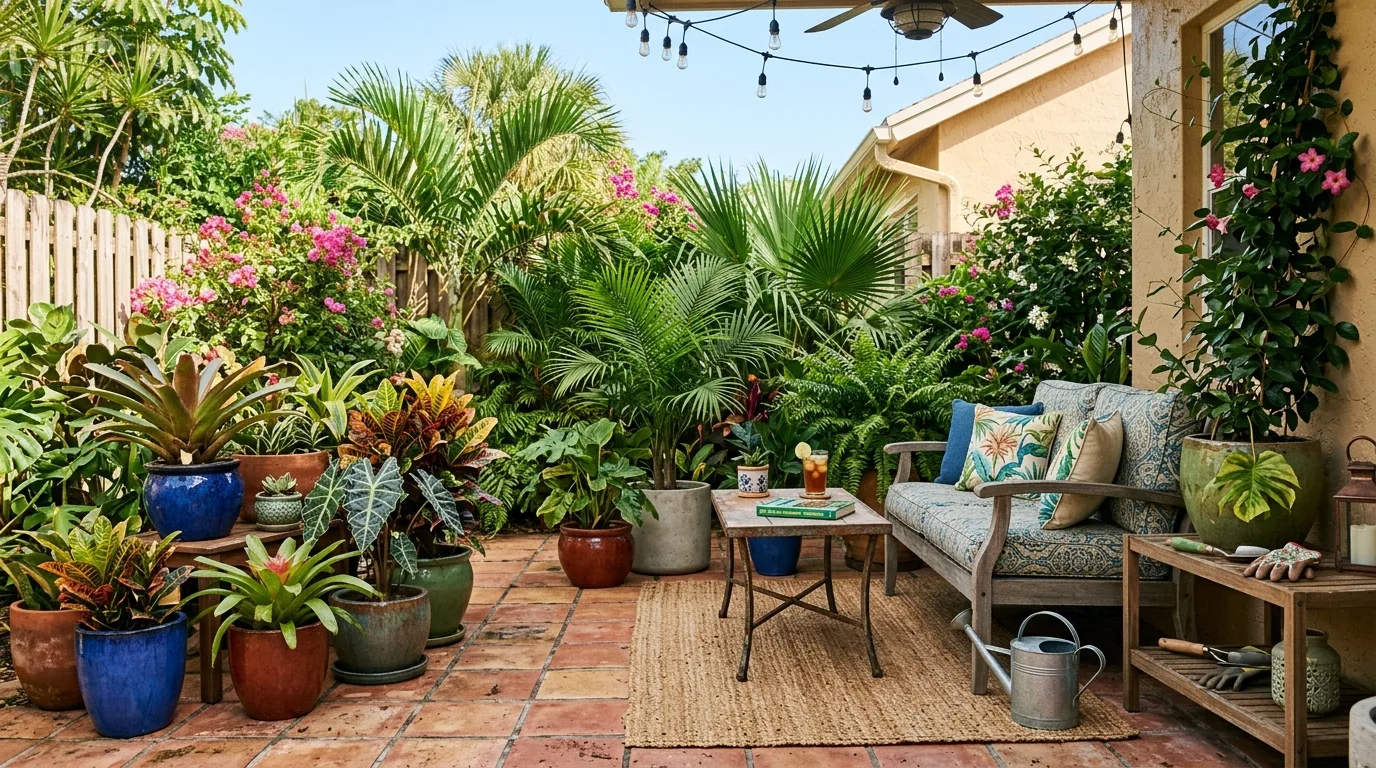 Modern South Florida Yard
